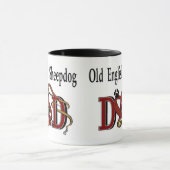 Oud Engels Sheepdog DadGifts Mok (Midden)