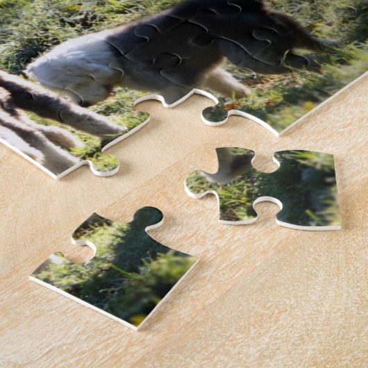 Oud Engels Sheepdog Fairytale Forest Legpuzzel (Zijkant)