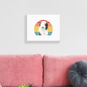 Oud Engels Sheepdog Gifts voor  Dulux Dog S Canvas Afdruk (Insitu (Woonkamer))