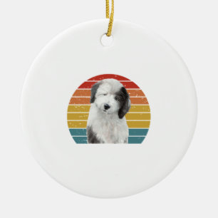 Oud Engels Sheepdog Gifts voor  Dulux Dog S Keramisch Ornament