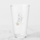 Oud Engels Sheepdog Glas (Achterkant)