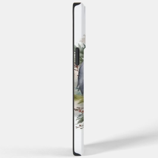 Oud Engels Sheepdog Kerstkrans feestelijke pup Case-Mate iPhone Case (Achterkant / Rechts)