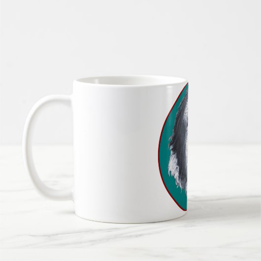 Oud Engels Sheepdog Koffiemok (Links)