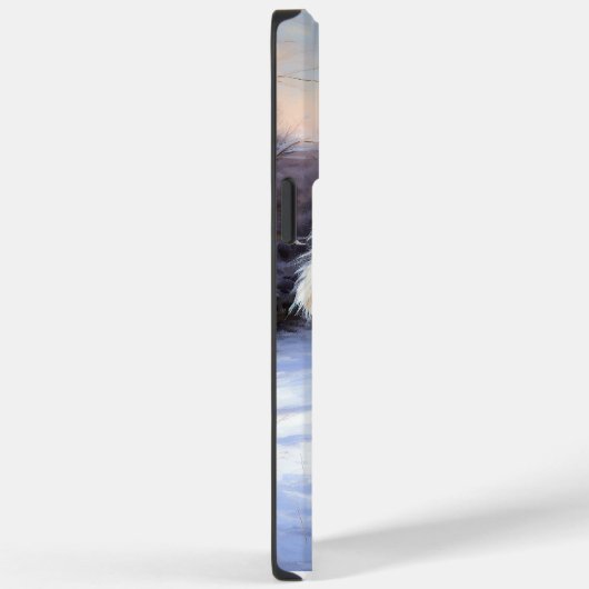 Oud Engels Sheepdog Laat het sneeuwen Kerstmis Case-Mate iPhone Case (Achterkant / Rechts)