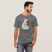 Oud Engels Sheepdog Mama Dog Bandana Hondenliefheb T-shirt (Voorkant volledig)