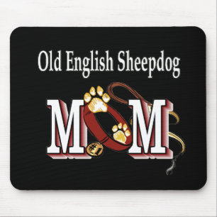 Oud Engels Sheepdog MOM Gifts Muismat