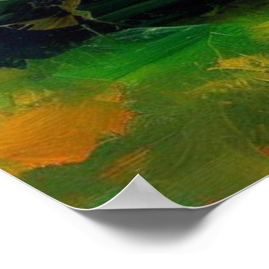 Oud Engels Sheepdog Poster (Hoek)