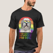 Oud Engels Sheepdog Pro Choice Pro Feminism Pro D T-shirt (Voorkant)