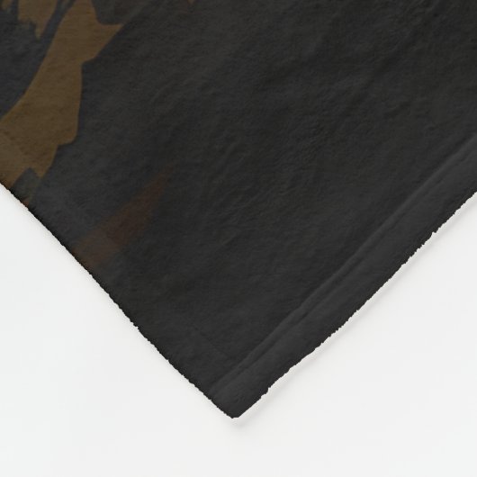 Oud Engels Sheepdog Puppy Herfst Delight Pompoen Fleece Deken (Hoek)