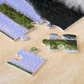 Oud Engels Sheepdog Puppy Painting - Dog Art Legpuzzel (Zijkant)