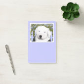 Oud Engels Sheepdog Puppy Painting - Dog Art Post-it® Notes (Kantoor)