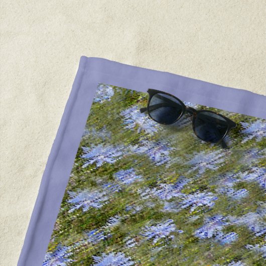 Oud Engels Sheepdog Puppy Painting - Dog Art Strandlaken (In situ)