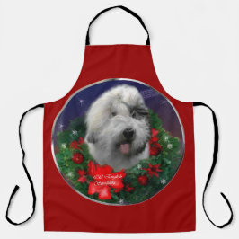 Oud Engels Sheepdog Schort