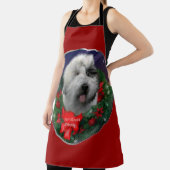 Oud Engels Sheepdog Schort (Insitu)