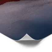 Oud Engels Sheepdog Snowy Sleigh Kerst Decor Poster (Hoek)