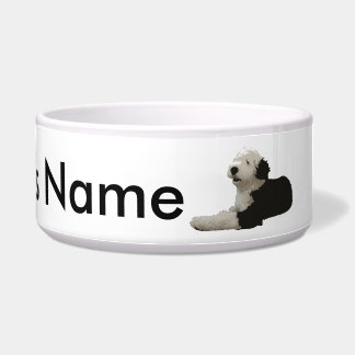 Oud Engels Sheepdog Voerbakje