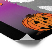 Oud Engels Sheepdog Witch Poster (Hoek)