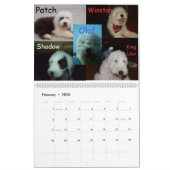 Oud Engels Sheepdogs Kalender (Feb 2026)