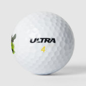 Oud Engelse Blauwe Game Familie Golfballen (Logo)