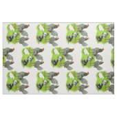 Oud Engelse Blauwe Game Familie Stof (Fat Quarter)
