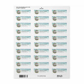 Oud-Engelse-herdershond-hond Retouradreslabels Etiket (Full Sheet)