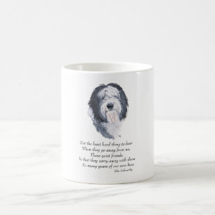 Oud-Engelse-herdershond Rainbow Bridge Koffiemok