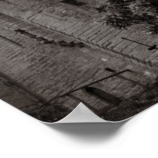 Oud Engelse kasteel. Poster (Hoek)