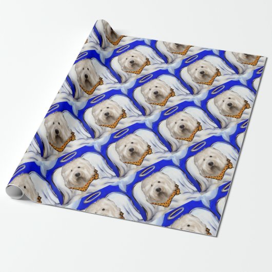 Oud-Engelse Schaapshond Cadeaupapier (Uitgerold)