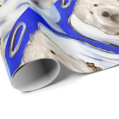Oud-Engelse Schaapshond Cadeaupapier (Rol Hoek)