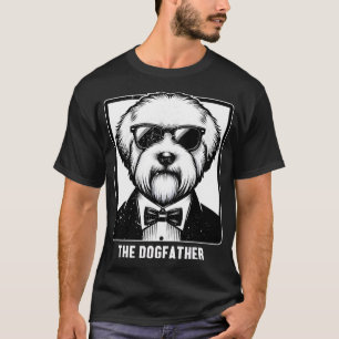 Oud-Engelse Schaapshond De Hondenvader Tuxedo Cool T-shirt