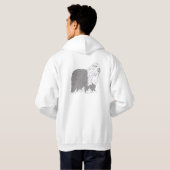 Oud-Engelse Schaapshond Hoodie (Achterkant volledig)
