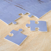 Oud-Engelse Schaapshond Laat het Sneeuwen Kerstmis Legpuzzel (Zijkant)