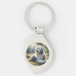 Oud-Engelse Schaapshond Sleutelhanger