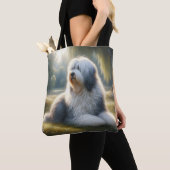 Oud-Engelse Schaapshond Tote Bag (Dichtbij)