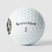 Oud-Engelse schapendoes Golfballen (Logo)