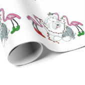 Oud Engelstalig cadeau van Sheepdog inpakpapier (Rol Hoek)