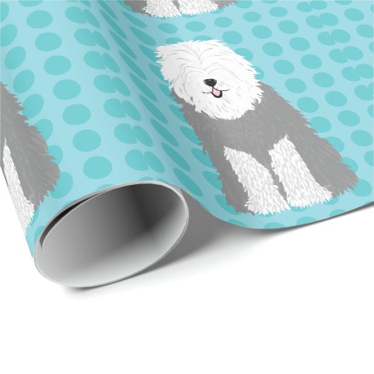 Oud Engelstalig pakpapier (Rol Hoek)