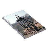 OUD ENGLAND PITHEAD-WINDWIEL NOTITIEBOEK (Rechterzijde)