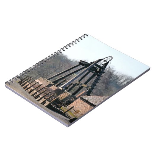 OUD ENGLAND PITHEAD-WINDWIEL NOTITIEBOEK (Linkerzijde)