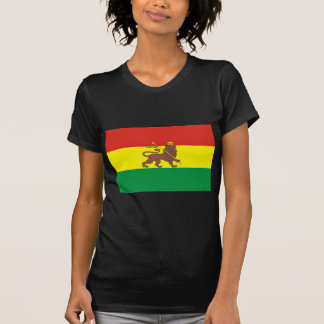 Oud-Ethiopische vlag bij Lion Judah T-shirt