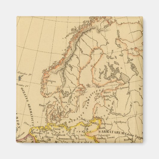 Oud Europa Magneet (Voorkant)