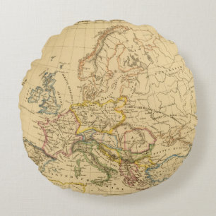 Oud Europa Rond Kussen