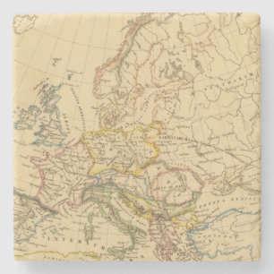 Oud Europa Stenen Onderzetter