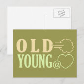 Oud Fart aangepaste briefkaart (Voorkant / Achterkant)