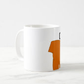 OUD FART, grappige over-the-Hill Birthday Coffee M Koffiemok (Voorkant links)