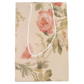 Oud-fashioned Floral Wallpaper Medium Cadeauzakje (Voorkant)