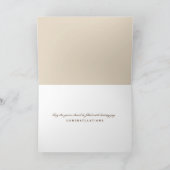 Oud-fashioned Wedding Album Card Kaart (Binnen)