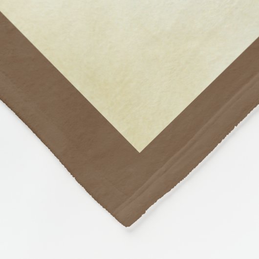 oud-fashioned Western thema Wedding Fleece Deken (Hoek)