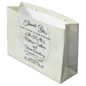 oud-fashioned Western thema Wedding Groot Cadeauzakje (Achterkant Gekanteld)