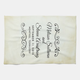  oud-fashioned Western thema Wedding Theedoek